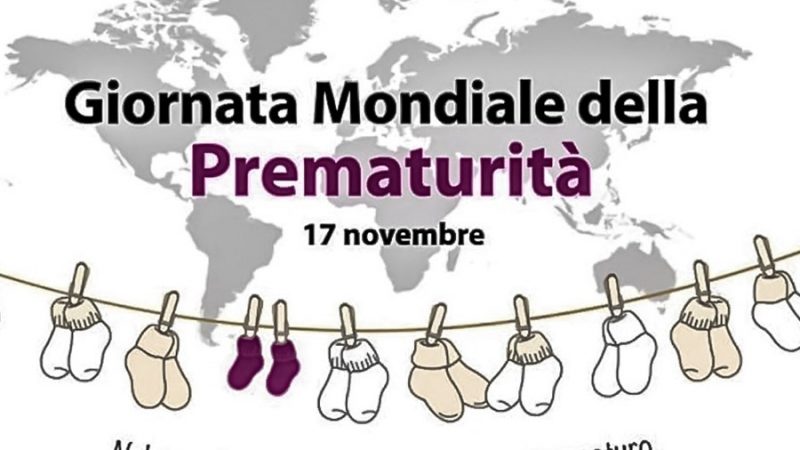 Bracigliano: “Giornata mondiale della Prematurità”, Comune illuminato in viola