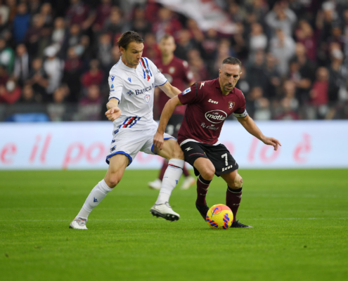 Salernitana, arriva X sconfitta con Sampdoria