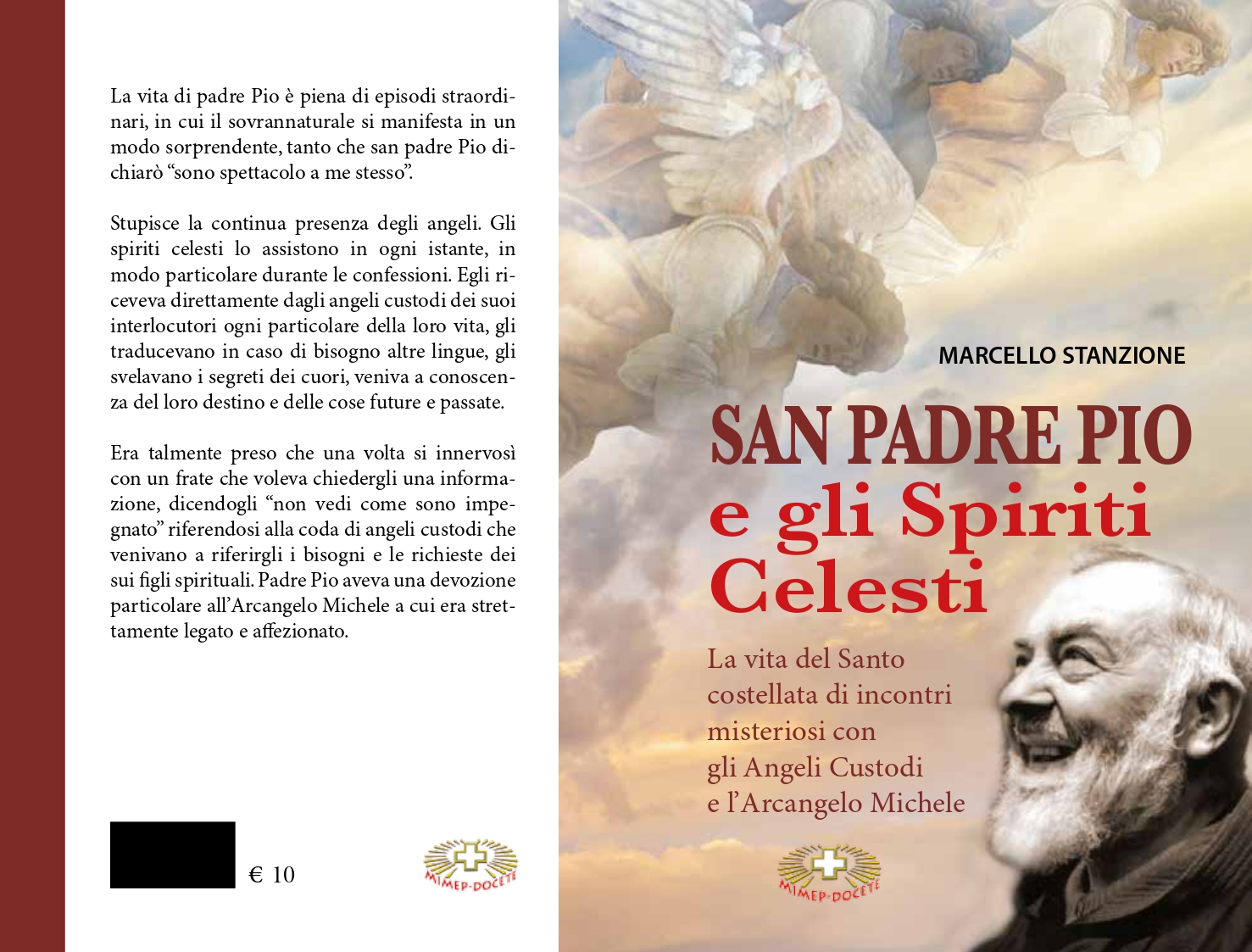 Gli Angeli, presenza reale nella vita di Padre Pio: libro di don Marcello Stanzione