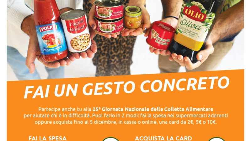 Campania: Banco Alimentare a lavoro per 25^ Giornata Nazionale Colletta Alimentare, spesa per disagiati