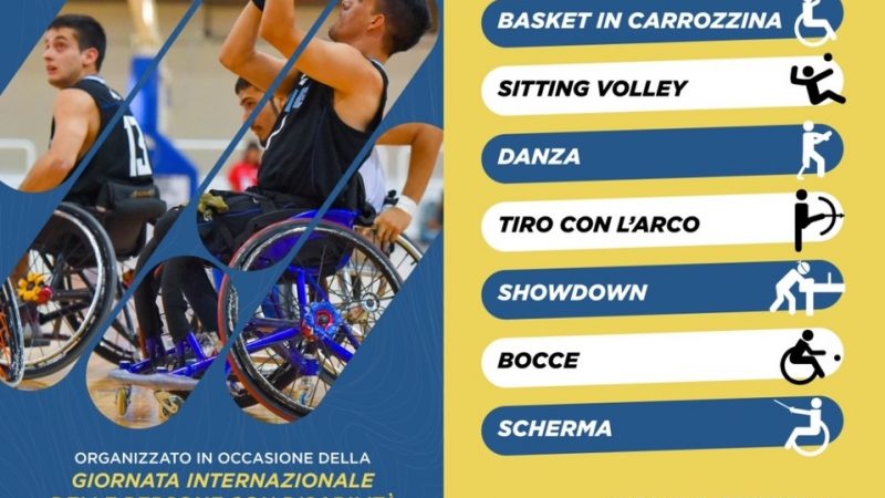Salerno: “Oltre lo Sport”, Open Day dedicato a Sport Paralimpici