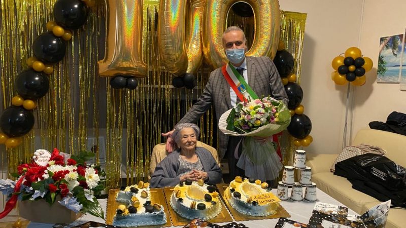 Scafati: Sindaco Salvati “Auguri a centenaria nonna Filomena”  