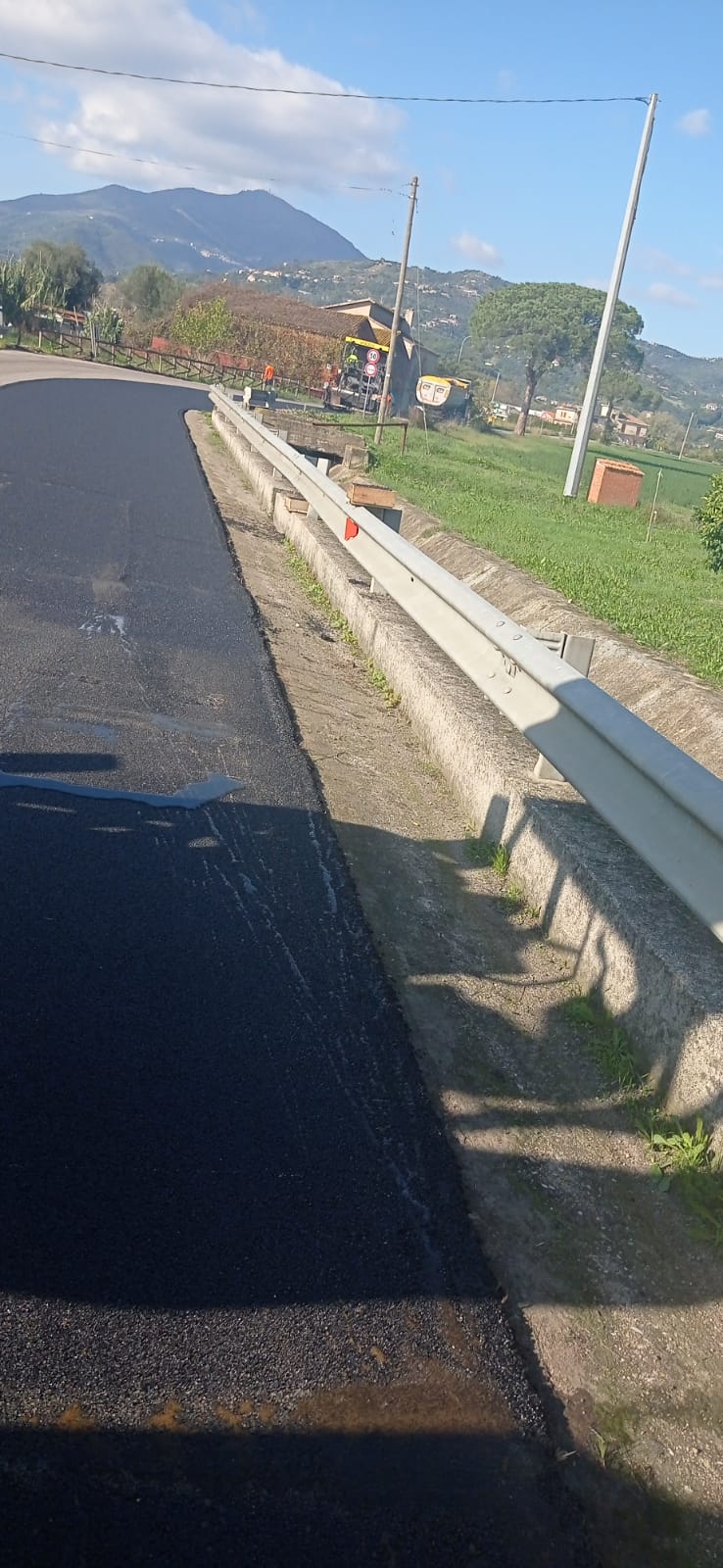 Castelnuovo Cilento: Strade, continuano lavori su SR 447/a