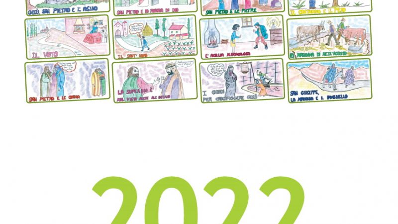Montesano Sulla Marcellana: Centro studi e ricerche “Radici”, calendario 2022 racconta “La Bibbia dei poveri”