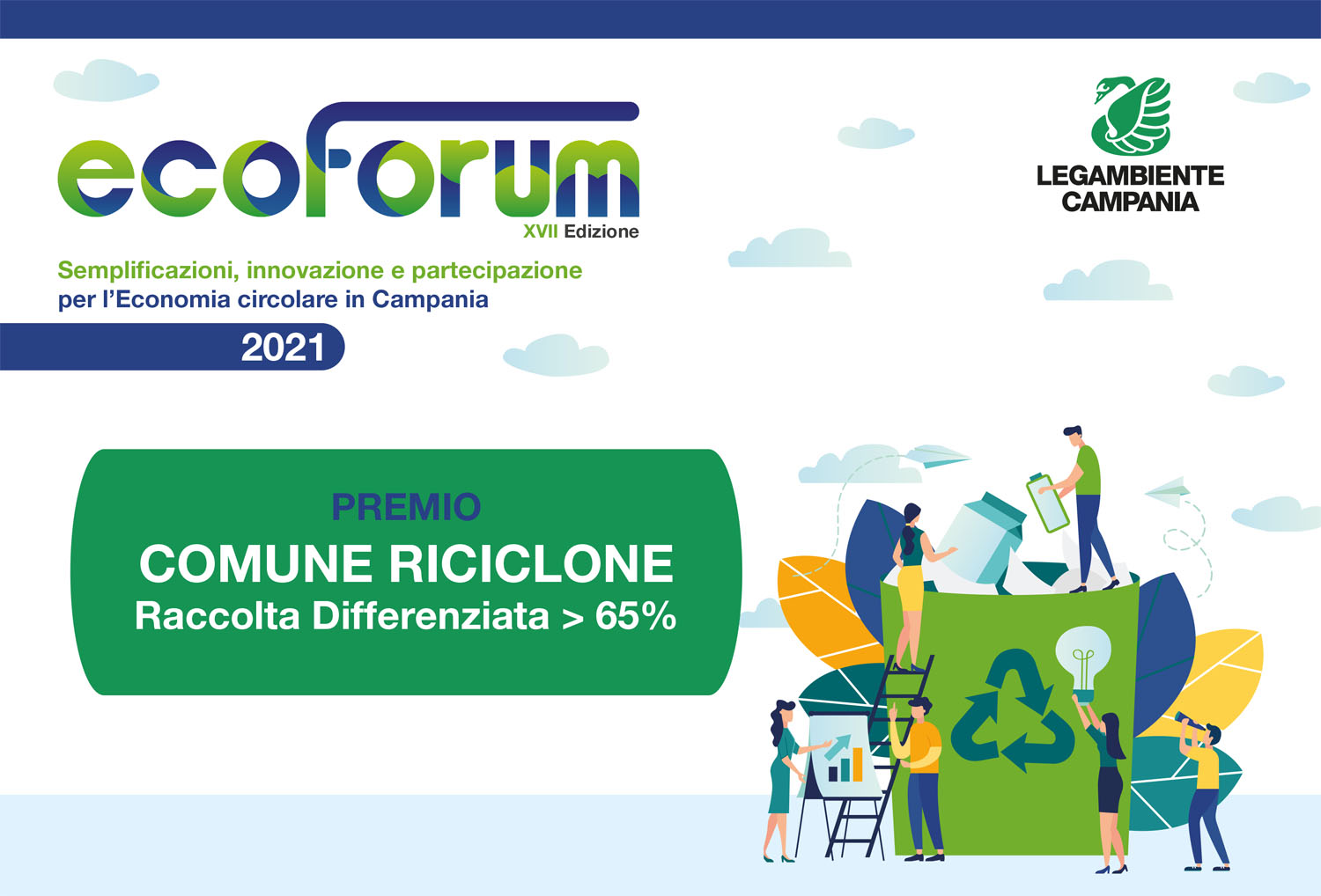 Roccapiemonte: Legambiente, Comune premiato Riciclone 2021