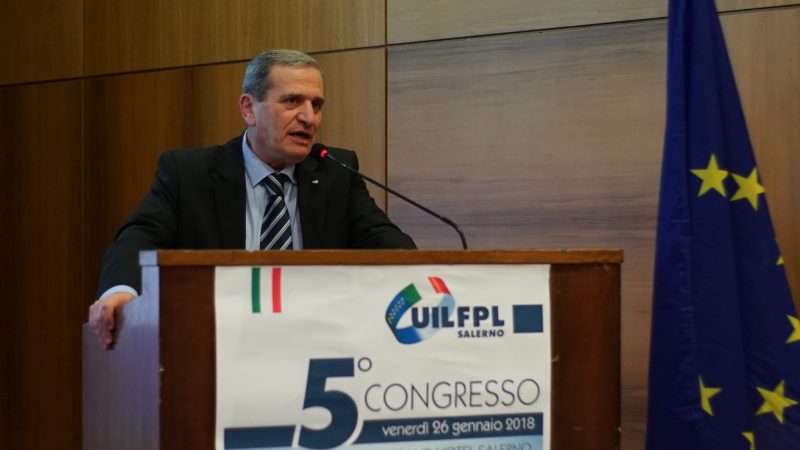 Campania: Donato Salvato nella segreteria regionale Uil Fpl