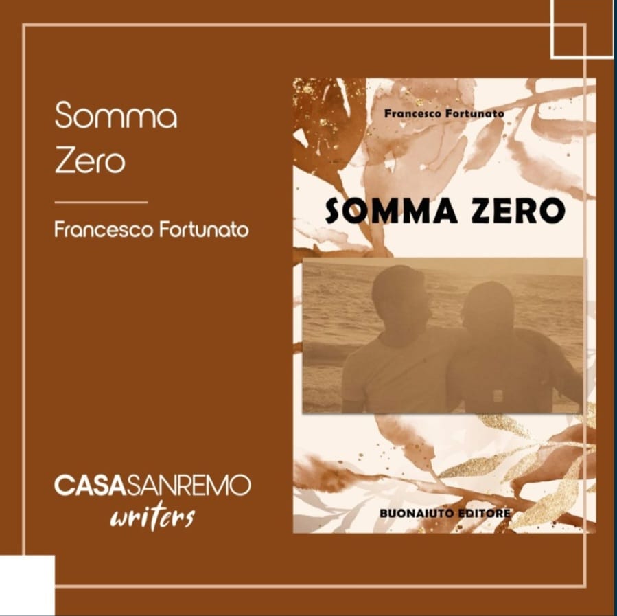 Castel San Giorgio: Francesco Fortunato a Casa Sanremo col suo romanzo “Somma Zero” 