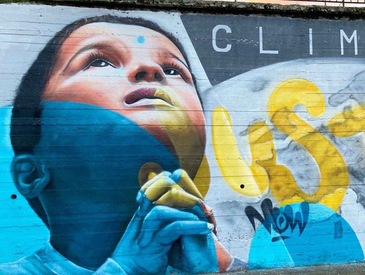 Pellezzano: “Street art Lab”, murales contro cambiamenti climatici