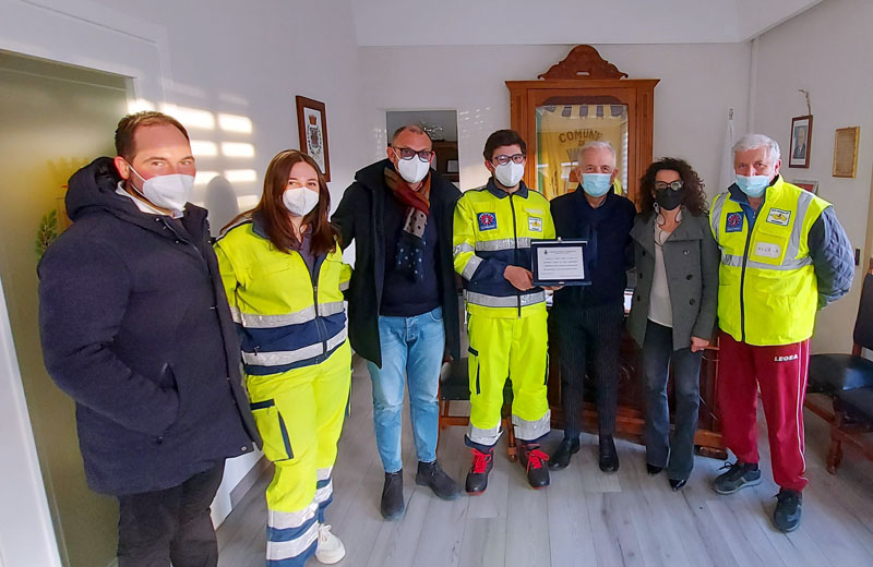Roccapiemonte: Protezione Civile, Sindaco premia alfiere della Repubblica Francesco Tortora
