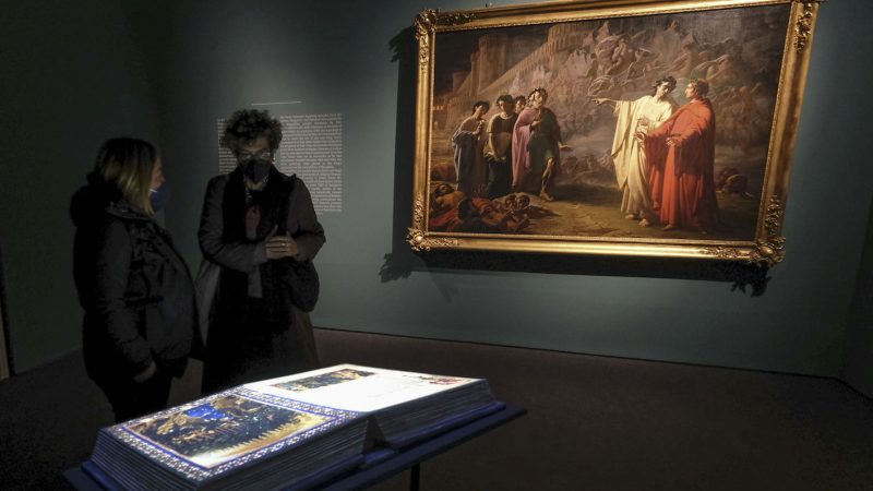 Napoli: prorogata fino a 25 Aprile 2022 mostra “Dante a Palazzo Reale”