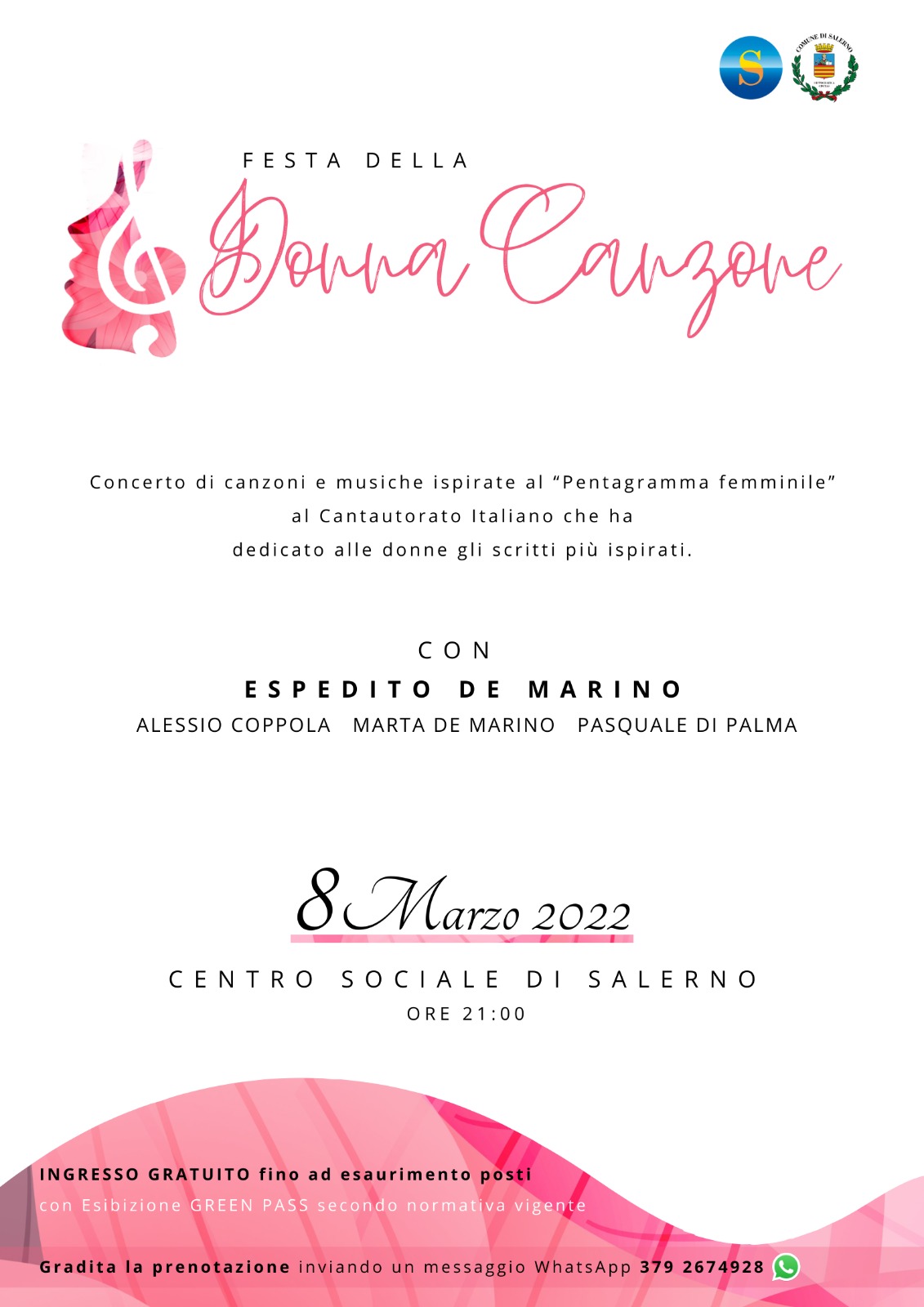 Salerno: maestro De Marino in concerto 8 Marzo 2022