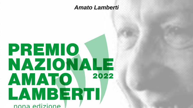 Napoli: decennale scomparsa Amato Lamberti, Premio nazionale