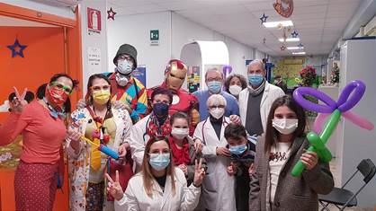 Battipaglia: Associazione Marco Iagulli con Clown Therapy tra corsie ospedaliere