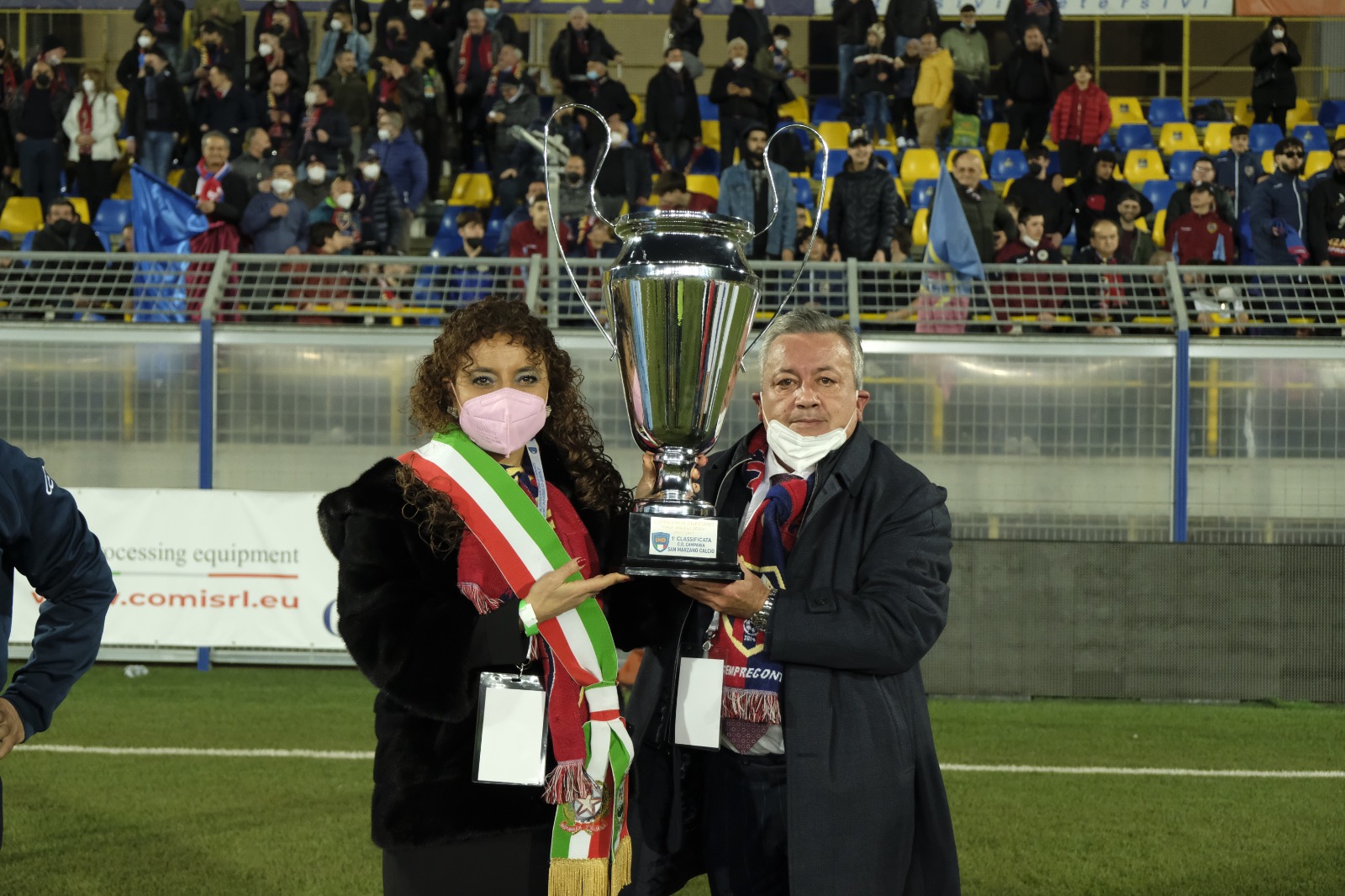 San Marzano sul Sarno: Sindaca Zuottolo, incontra al Comune “eroi” della Coppa Italia d’Eccellenza 