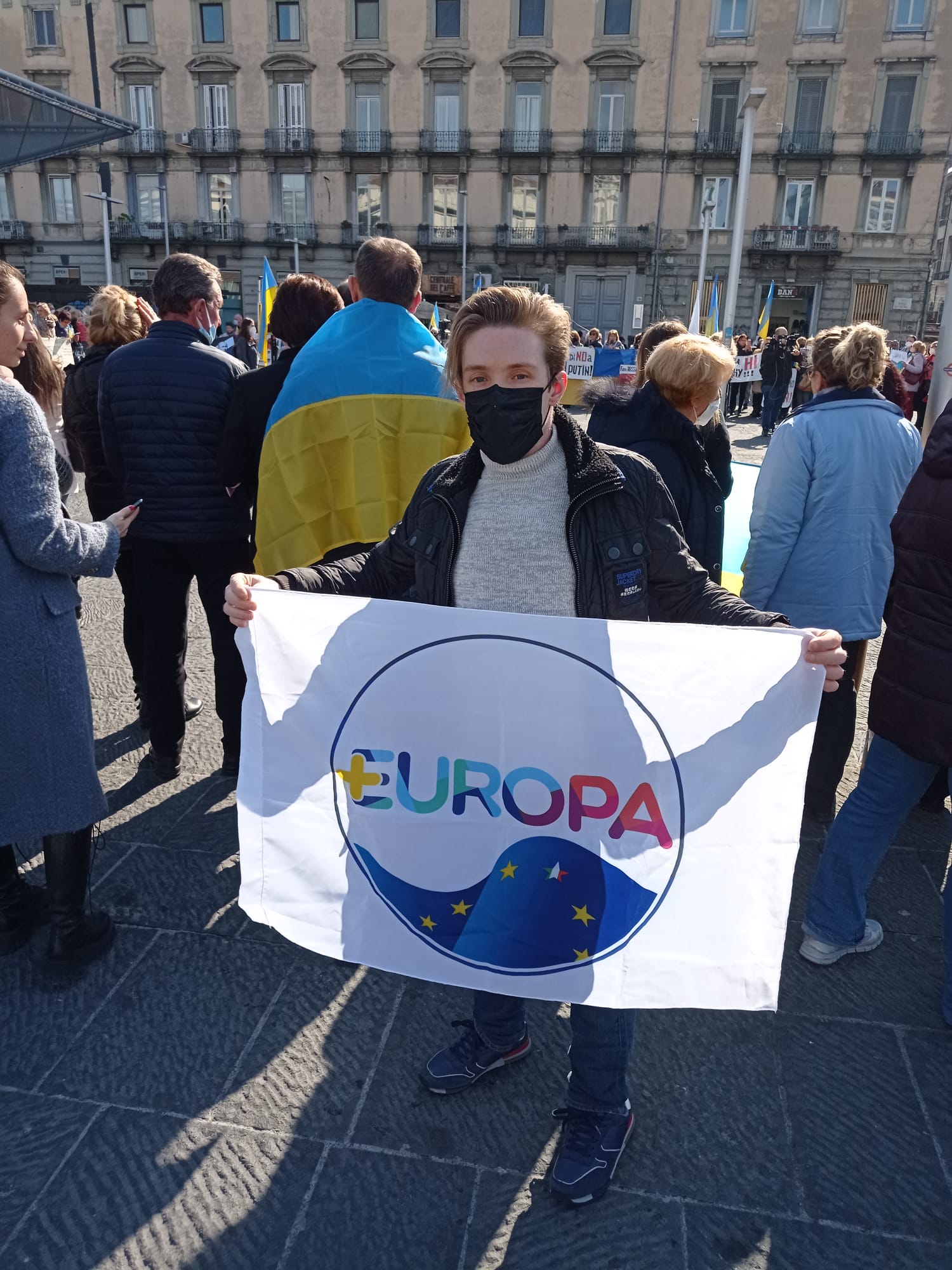 Campania: “+ Europa, solidarietà a popolo ucraino”