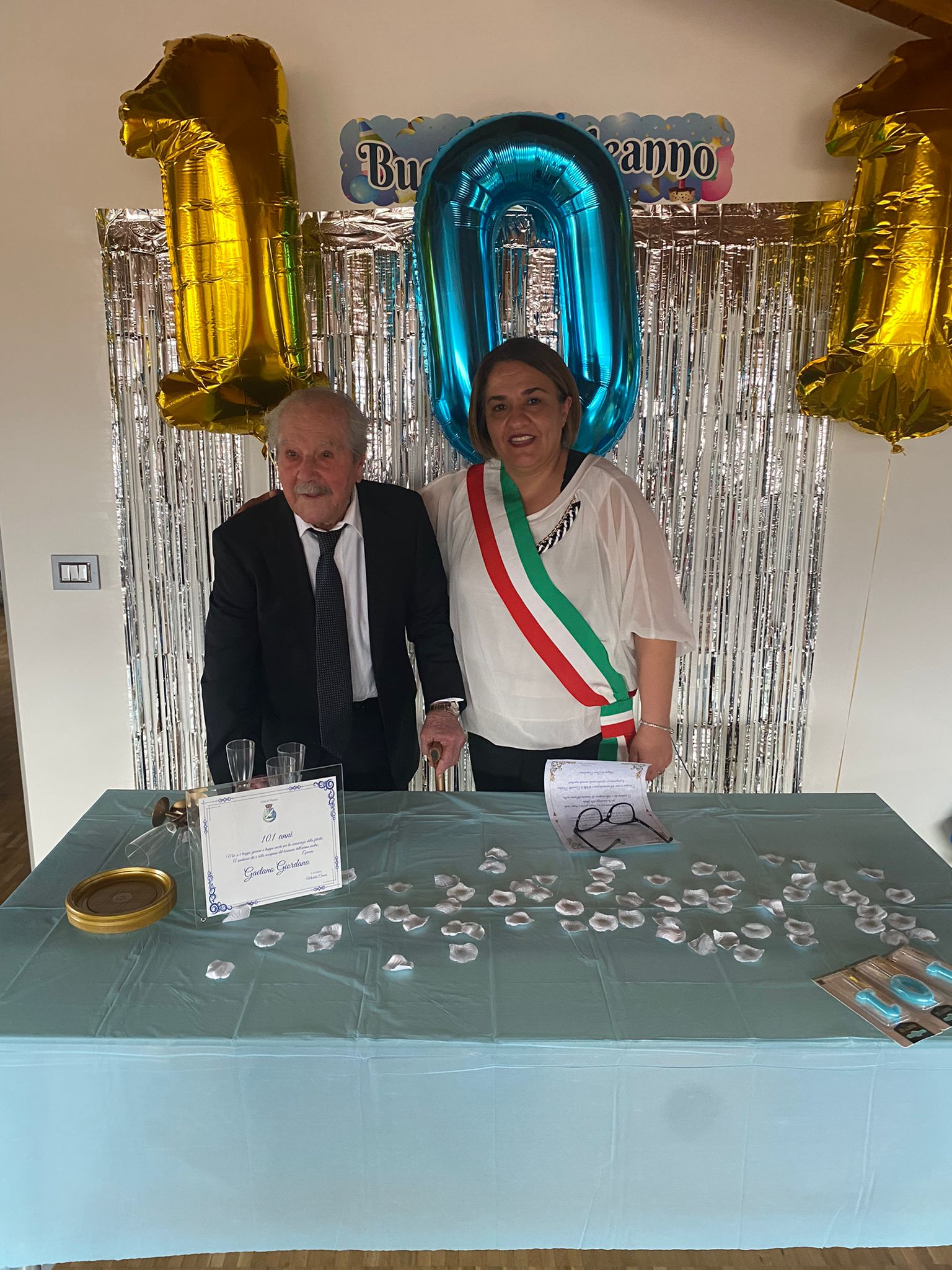 Padula: 101 candeline per Gaetano Giordano