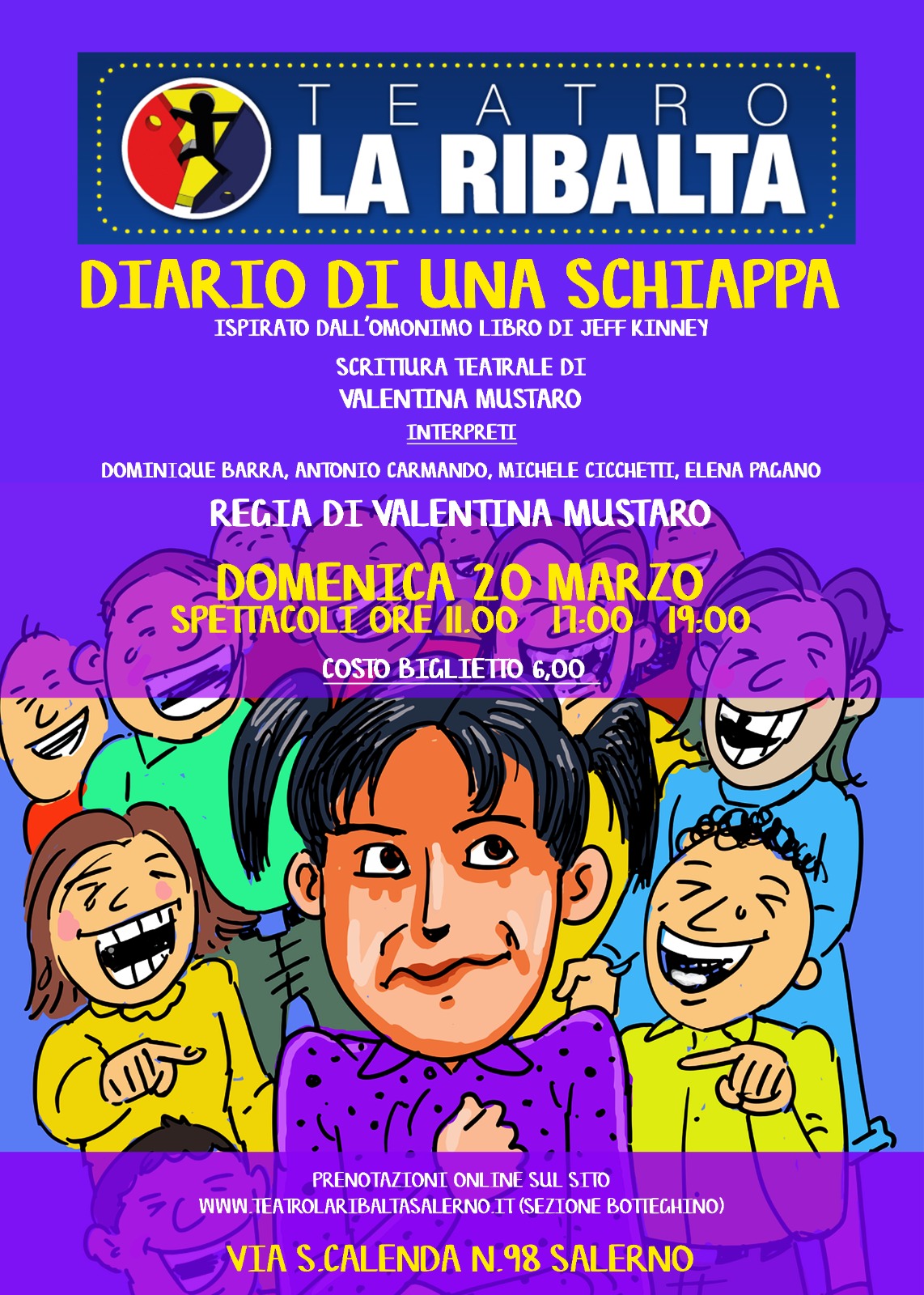 Salerno: al Teatro La Ribalta “Piccole Emozioni”