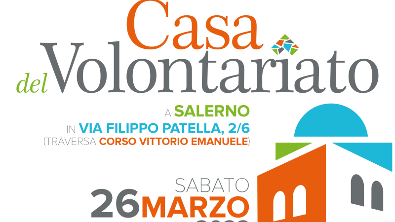 Salerno: CSV, inaugurazione Casa del Volontariato 26 Marzo 2022