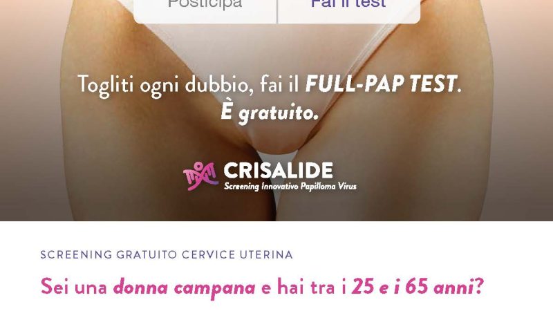 Piaggine: al Convento Cappuccini, screening gratuito cervice uterina “Crisalide”