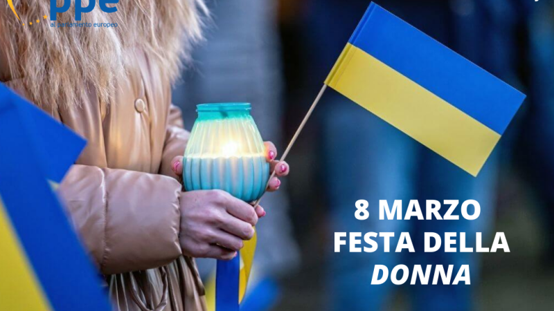 Bruxelles: on. Patriciello “Festa della Donna, vicini ad Ucraine vittime d’ingiusta guerra!”