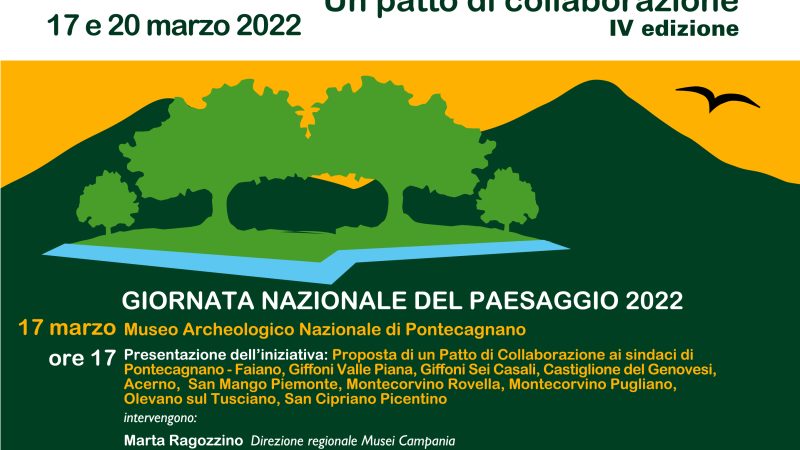 Pontecagnano Faiano: Giornata Nazionale del Paesaggio “Ecomuseo dei Picentini. Terre della felicità”