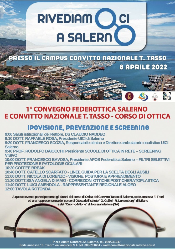 Salerno: I Convegno Federottica “Rivediamoci a Salerno”