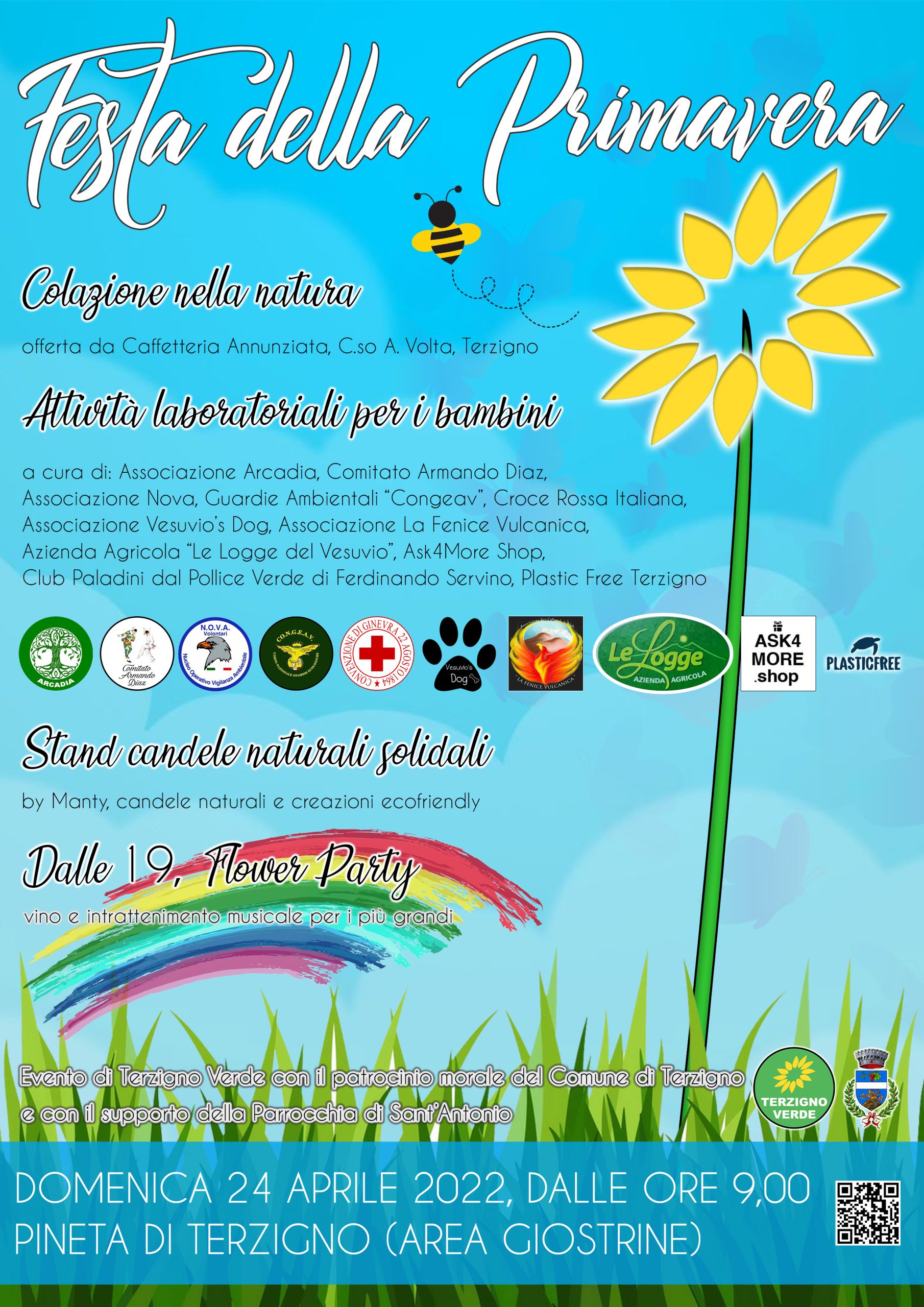 Terzigno: Festa della Primavera in Pineta con associazioni ambientaliste