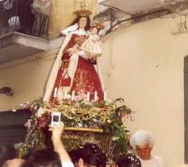 Pagani: preparativi per Festa Madonna delle Galline