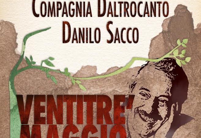 Salerno: Compagnia Daltrocanto “Ventitrè Maggio”, nuovo singolo con Danilo Sacco