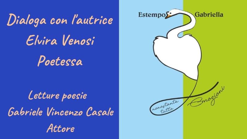 Salerno: EstempoGabriella, presentazione libro “Emozioni nonostante tutto”