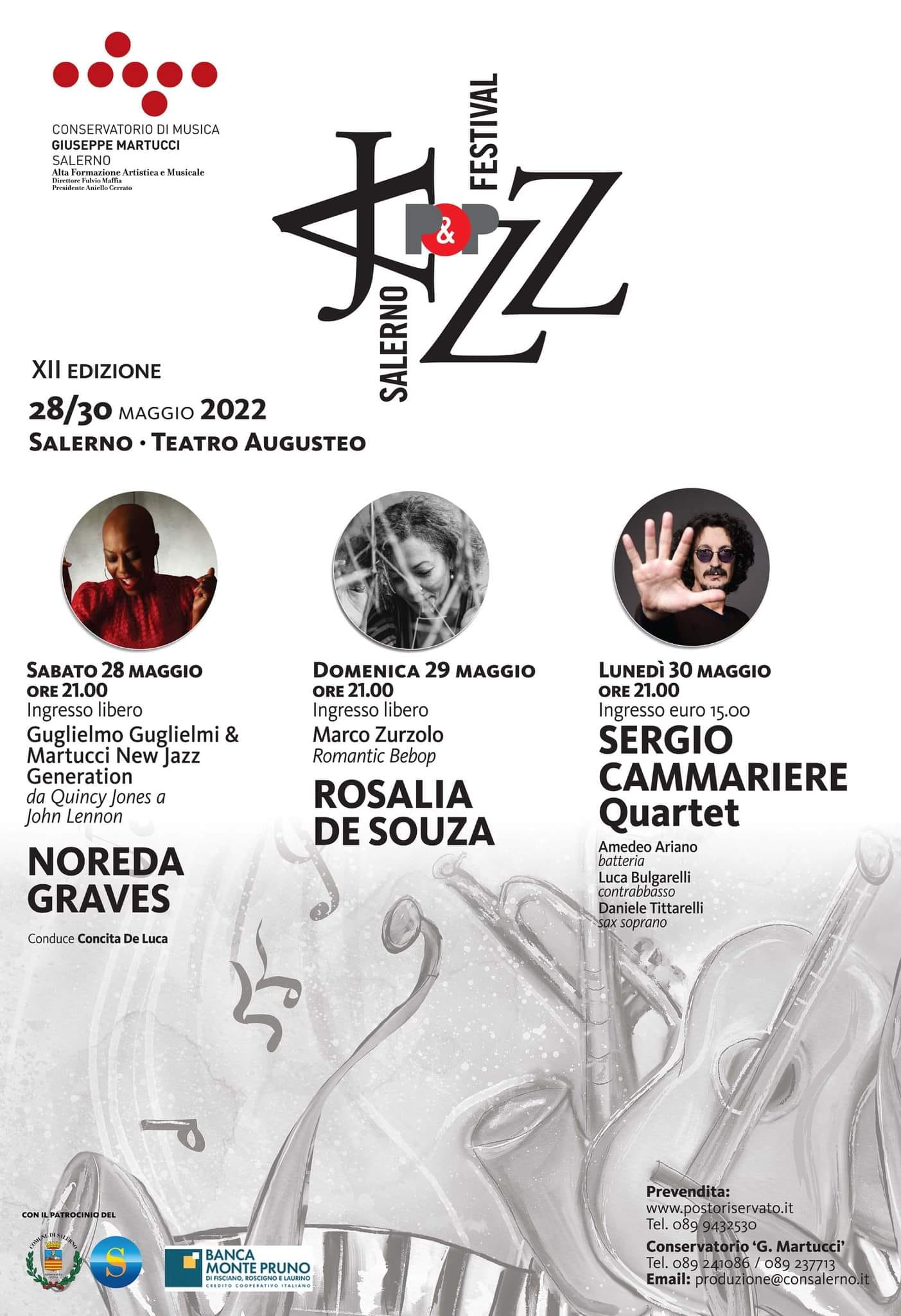 Salerno: presentazione 12^ ediz. “Salerno Jazz & Pop Festival”, conferenza stampa