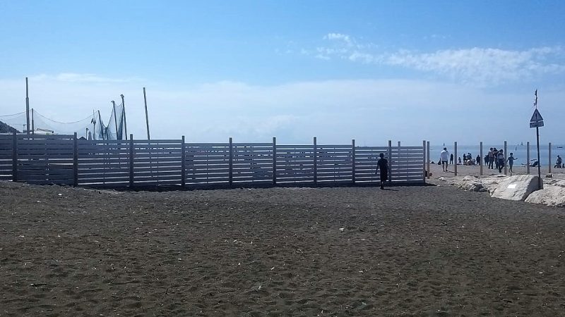 Salerno: Sorgenia, plogging spiaggia comunale
