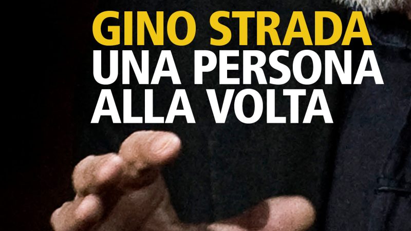 Salerno: all’Archivio di Stato, presentazione libro postumo di Gino Strada “Una persona alla volta”