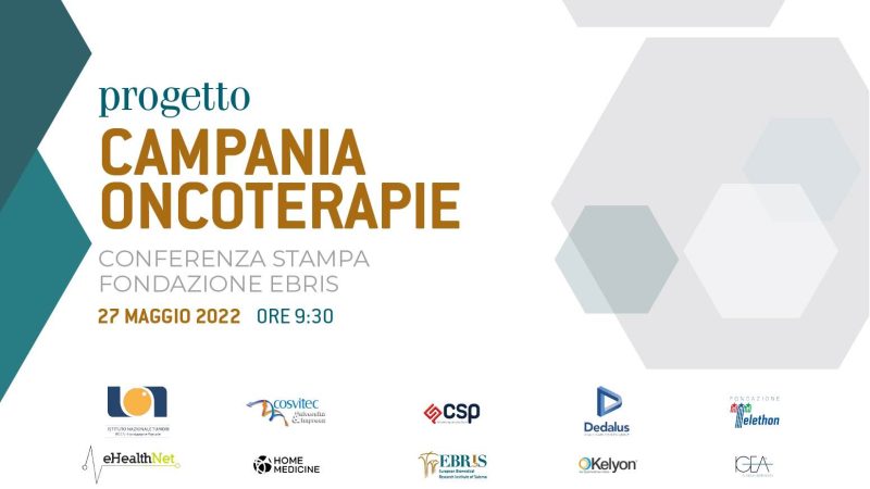 Salerno: Fondazione Ebris, presentazione risultati progetto “Campania Oncoterapie”, vaccino contro tumore a fegato