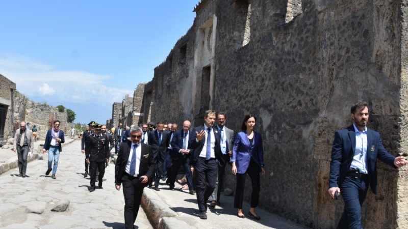 Pompei: Palestra Grande Scavi, CIS “Vesuvio-Pompei-Napoli”, sottoscrizione Contratto Istituzionale di Sviluppo