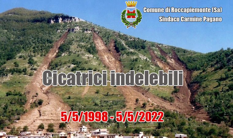 Roccapiemonte: 5 Maggio 1998, ricordo vittime frana