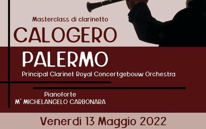Bracigliano: gran Concerto finale di clarinetto con maestro Calogero Palermo