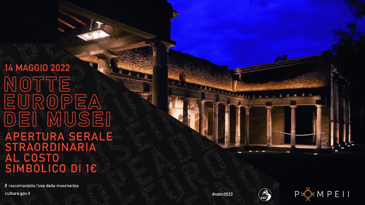 Pompei: Museo archeologico “Notte Europea dei Musei”