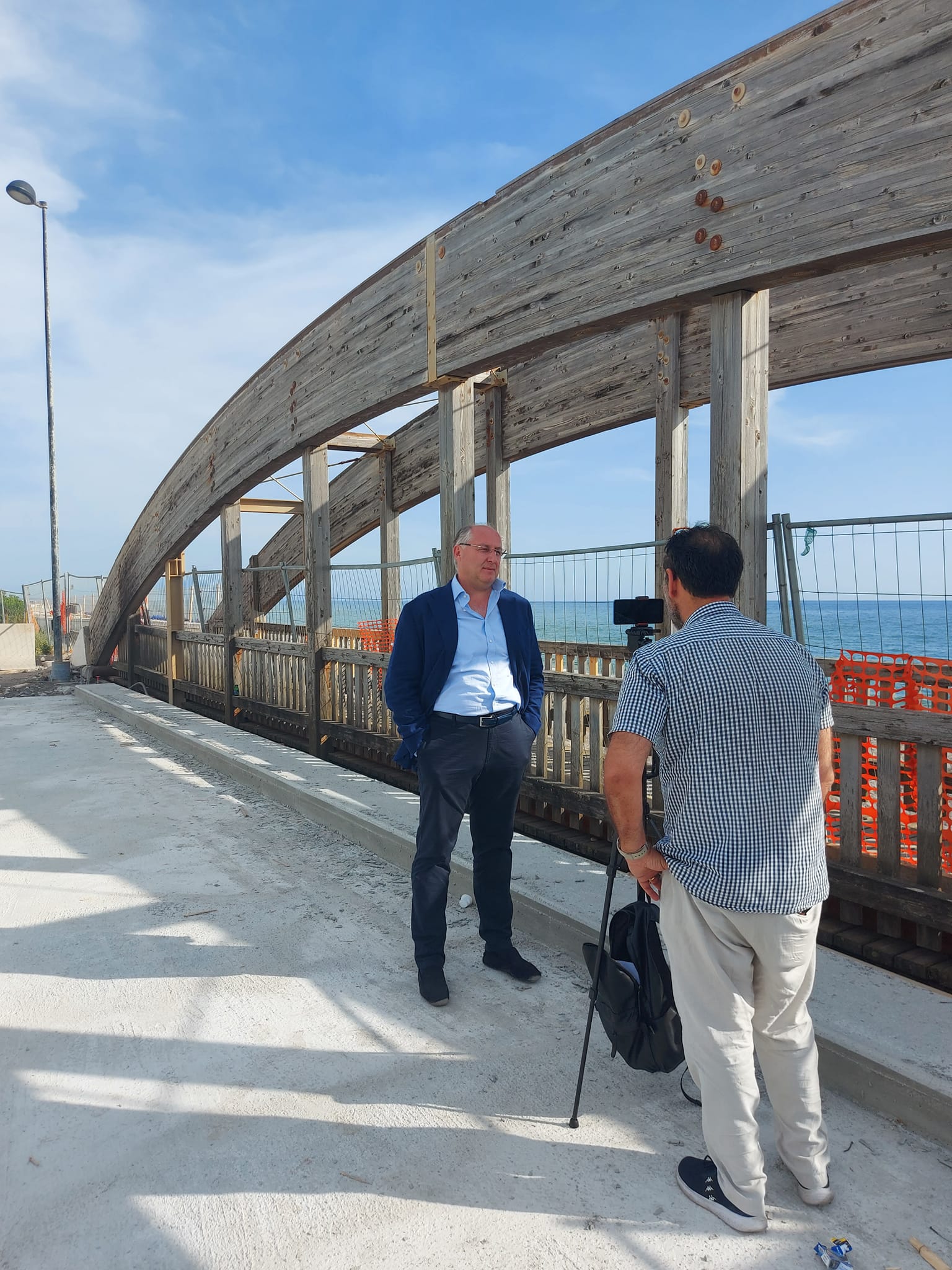 Salerno: Ponte Asa, sopralluogo Presidente Strianese “Riapriamo a fine giugno”