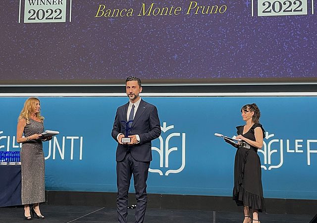 Milano: XII ediz. della Borsa, Premio Le Fonti Awards 2022 a Banca Monte Pruno