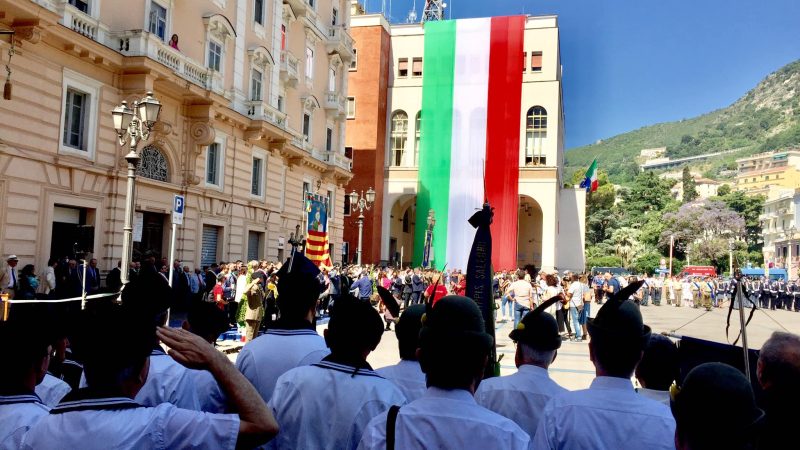 Salerno: festeggiato 76° anniversario fondazione della Repubblica