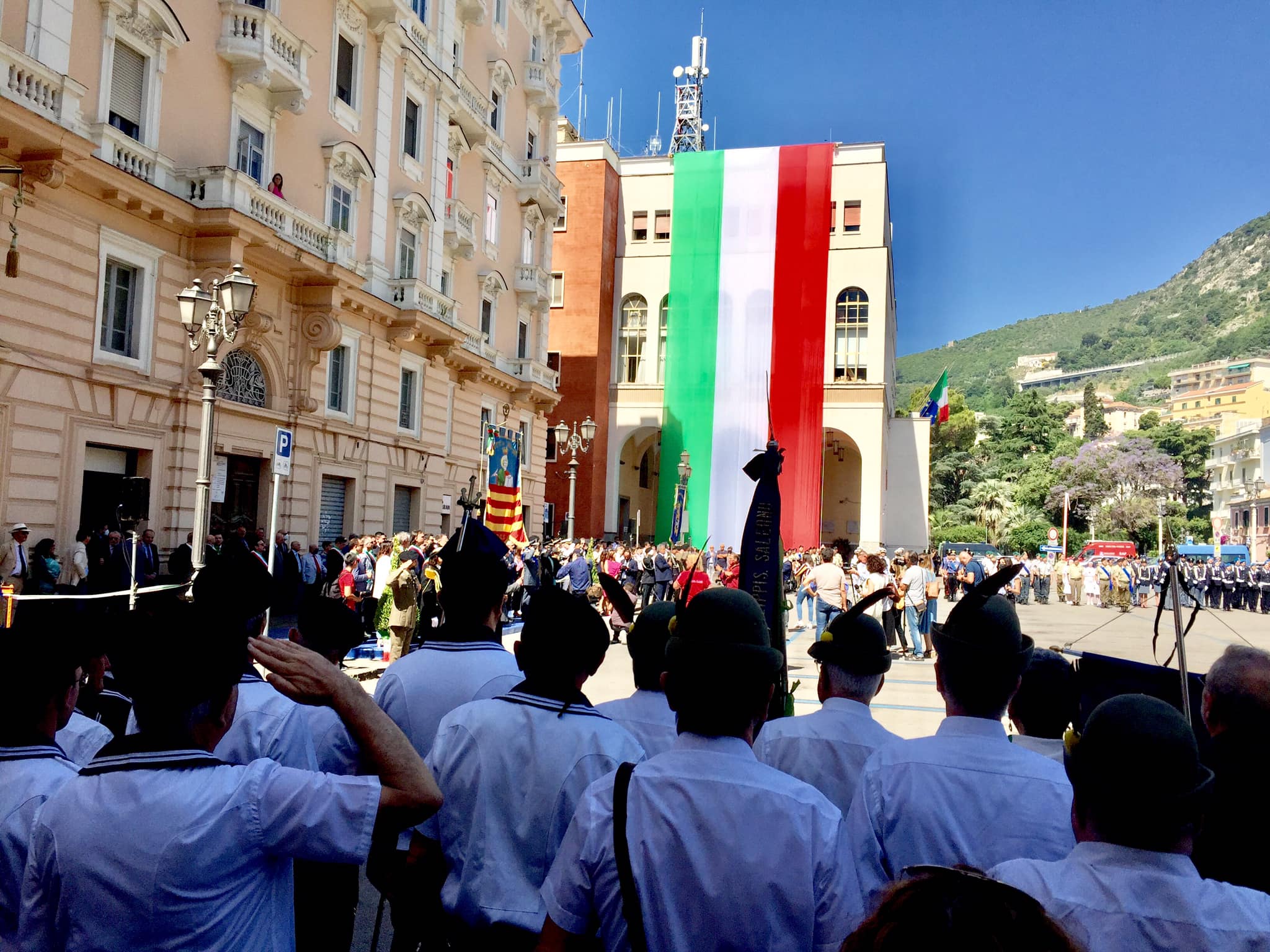 Salerno: festeggiato 76° anniversario fondazione della Repubblica