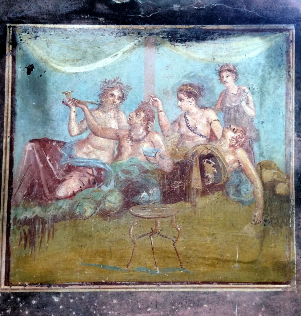 Pompei: in corso cantiere di restauro Insula dei Casti Amanti