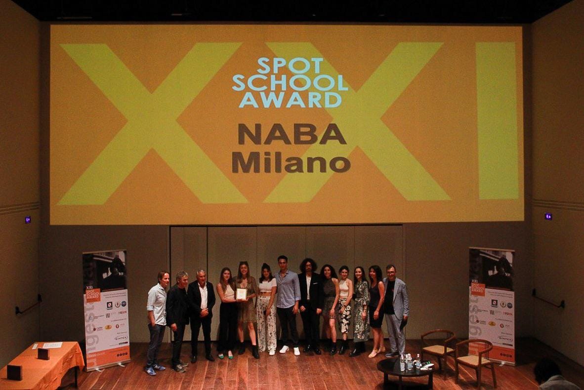 Studenti di NABA Milano vincono al XXI Spot School Award