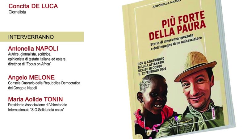 Salerno: S.O.Solidarietà, presentazione libro “Più forte della paura” di Antonella Napoli