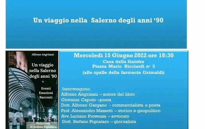 Salerno: Viaggio nella Salerno degli anni ’90, presentazione ebook di Alfonso Angrisani