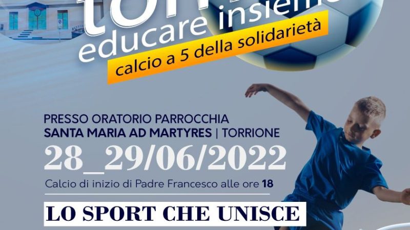 Salerno: Educare attraverso lo sport, torneo di calcio alla parrocchia Santa Maria ad Martyres  