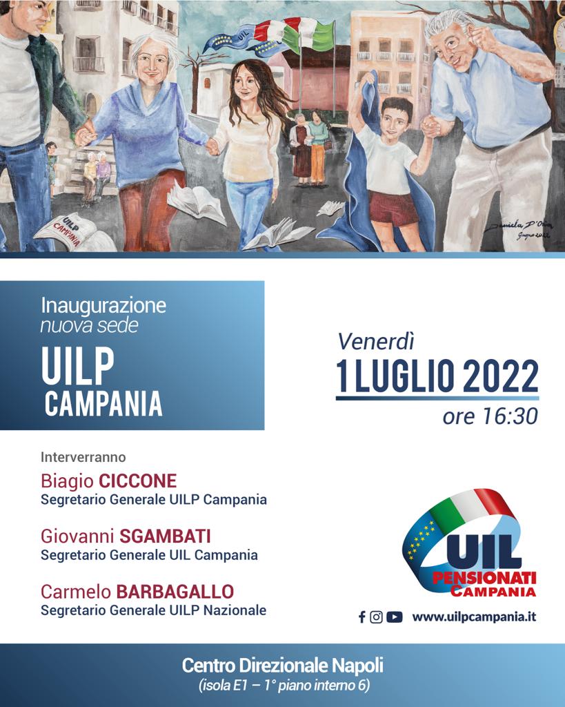 Napoli: inaugurazione nuova sede Uilp  