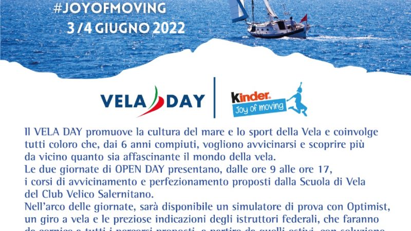 Salerno: Vela Day, Club Velico presenta programma estivo Corsi di Vela