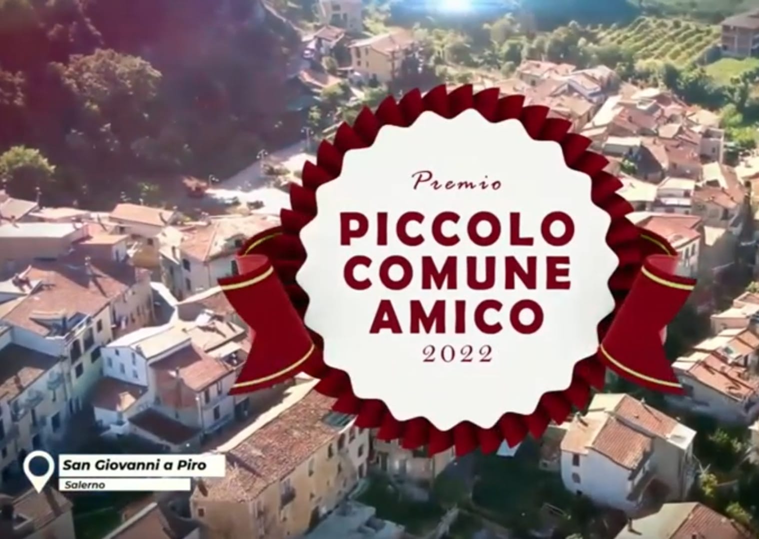 San Giovanni a Piro: premio “Piccolo Comune Amico” I classificato nella sezione Cultura, Arte, Storia 